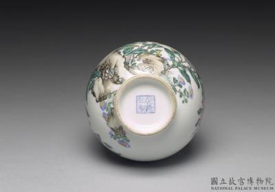 图片[3]-Pear-shaped vase in fa-lang-ts’ai enamels with floral décor 1741 (Ch’ien-lung reign)-China Archive